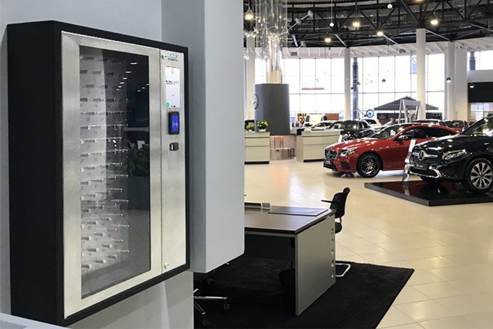 gestion des clés showroom
